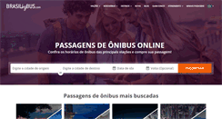 Desktop Screenshot of brasilbybus.com